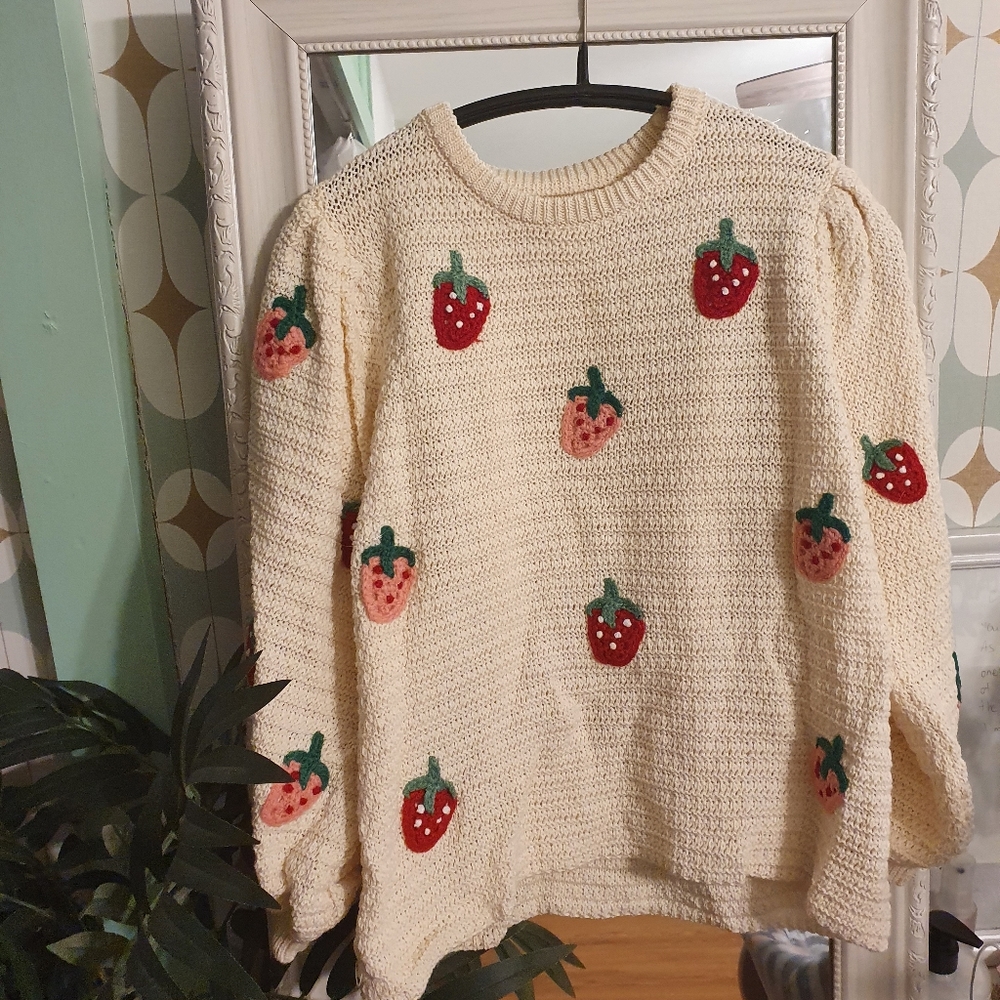 Strawberry sweater
